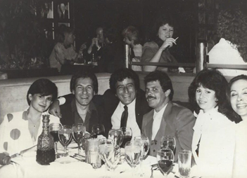 McGowan with Tony D'Rone, Tony Bennett and others.